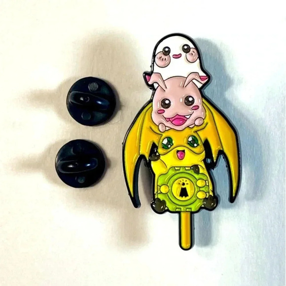 Digimon - The Crest of Hope w/ Poyomon, Tokomon & Patamon  ☀️💛 - Picture 2 of 5